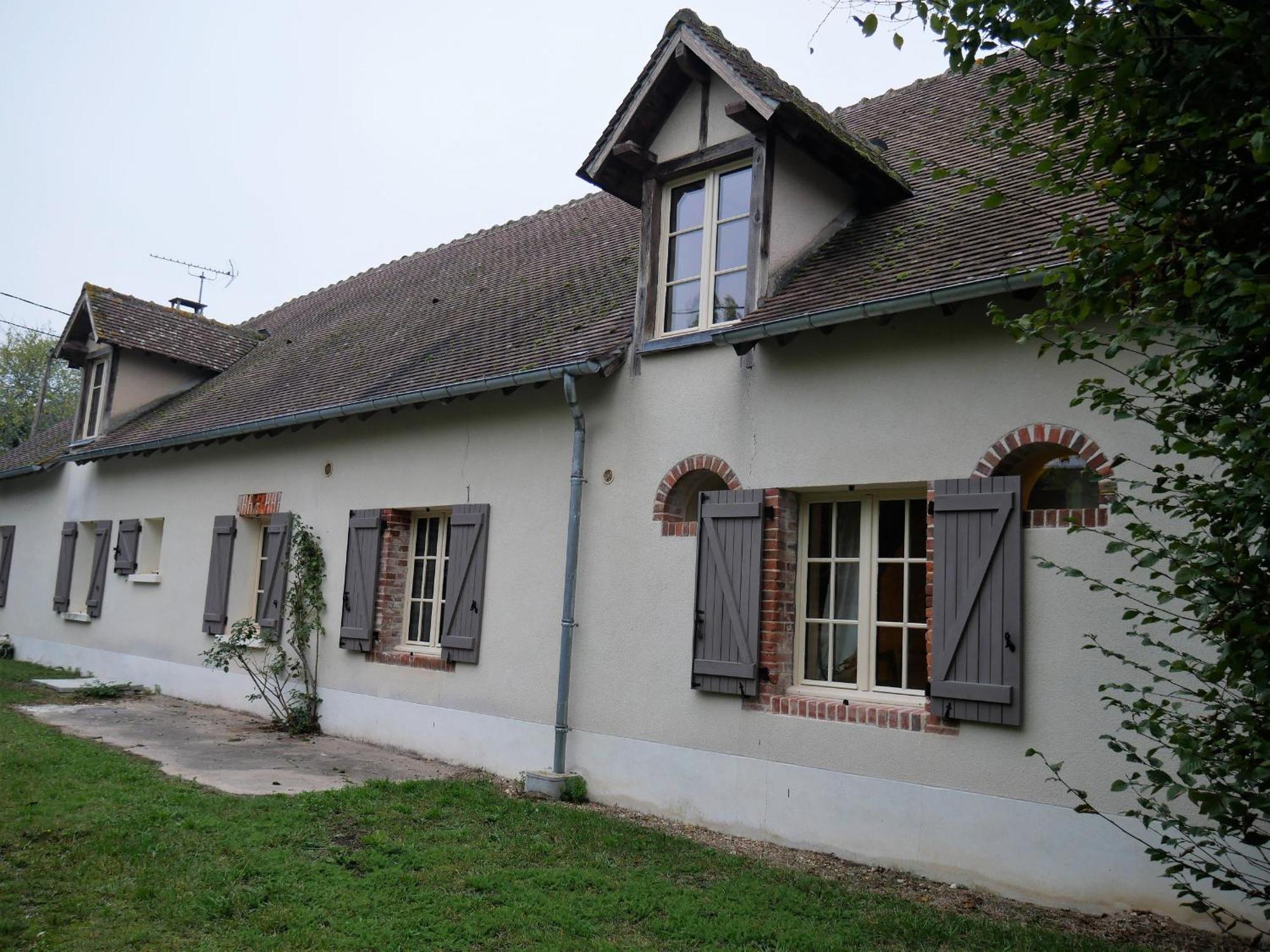 Ferme Renovee En Sologne Avec Cheminee, Fibre Et Jardin, Proche De Gien Et Sancerre - Fr-1-590-81 Villa Coullons Bagian luar foto